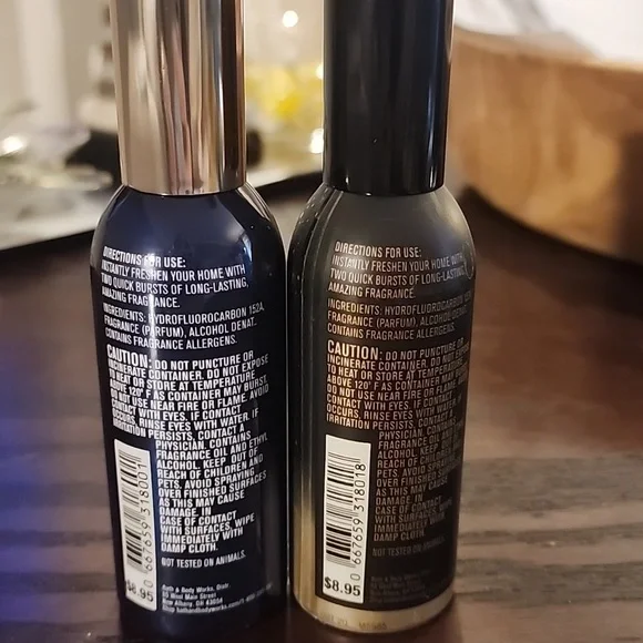 Bath & Body Works Gingham and Into the Night Room Sprays - Picture 2 of 2